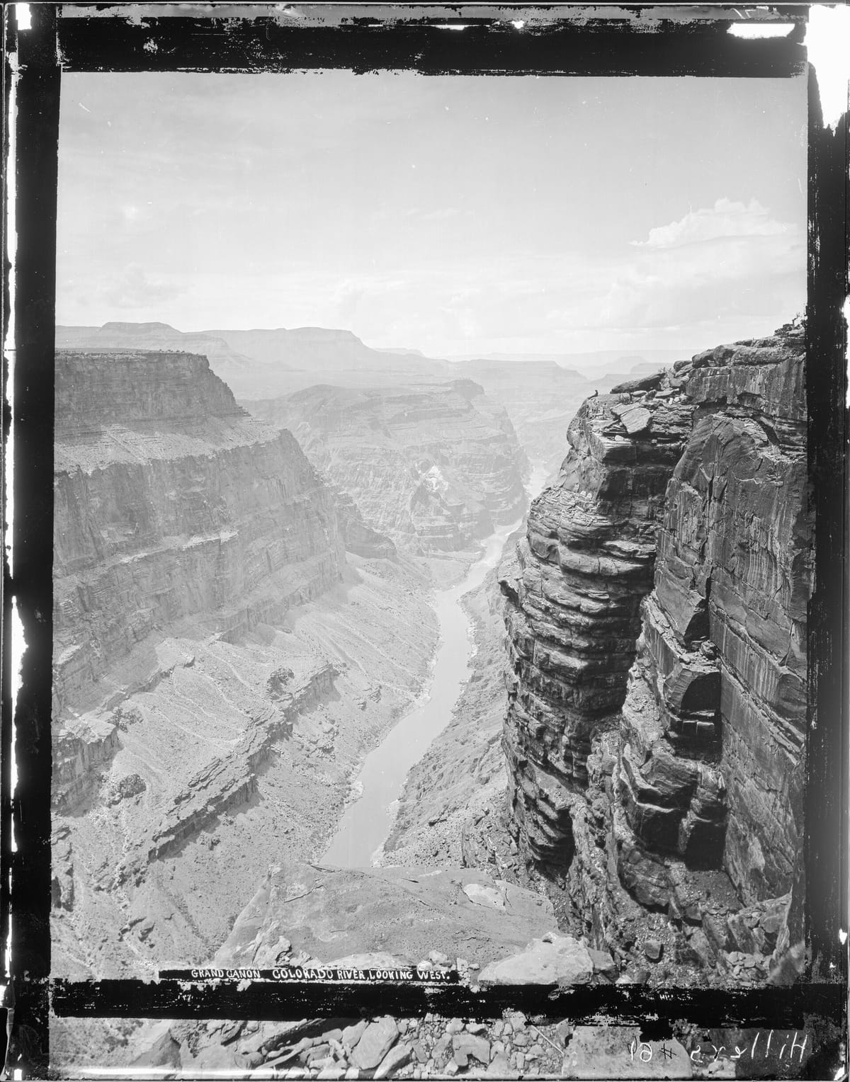 Coconino and Mohave Counties, Arizona. View of Grand Canyon from Lava Pinnacle, looking downstream. - NARA - 517735.tif